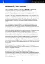 Load image into Gallery viewer, Costco Wholesale Deep Dive Analysis